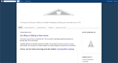 Desktop Screenshot of blog.bicyclecoalition.org